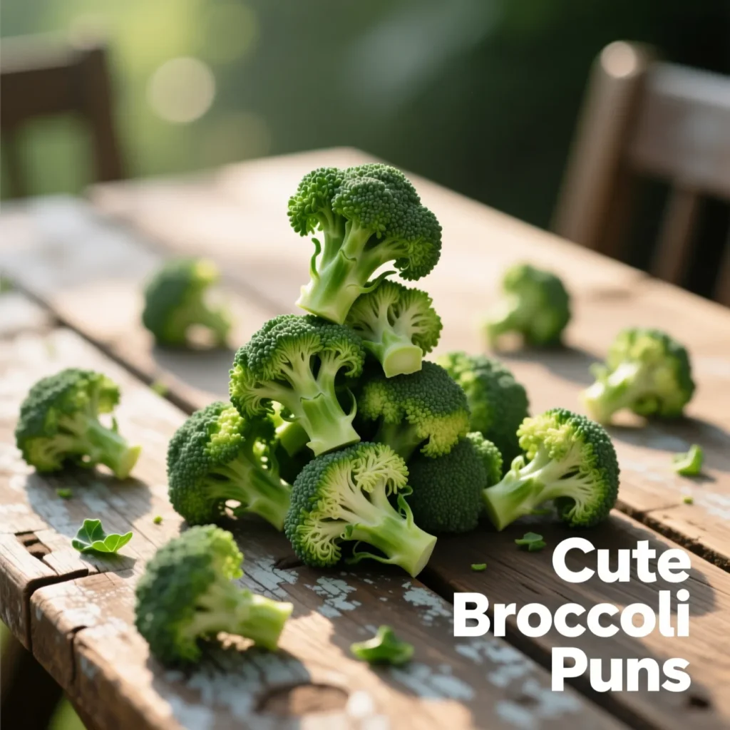 Cute Broccoli Puns