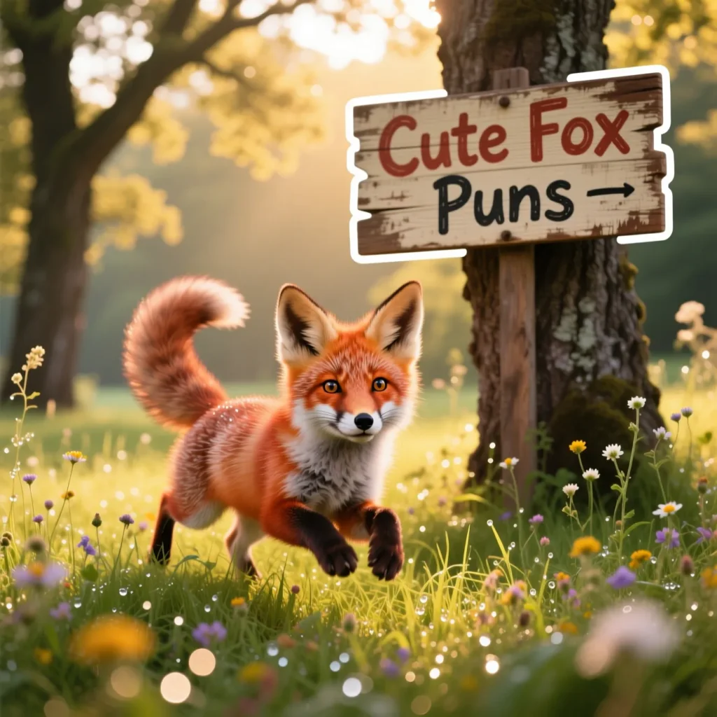 Cute Fox Puns