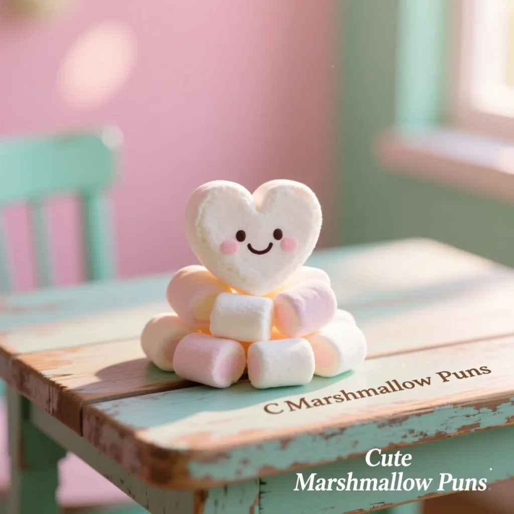 Cute Marshmallow Puns