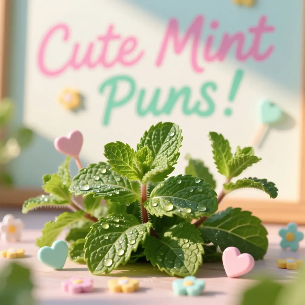 Cute Mint Puns