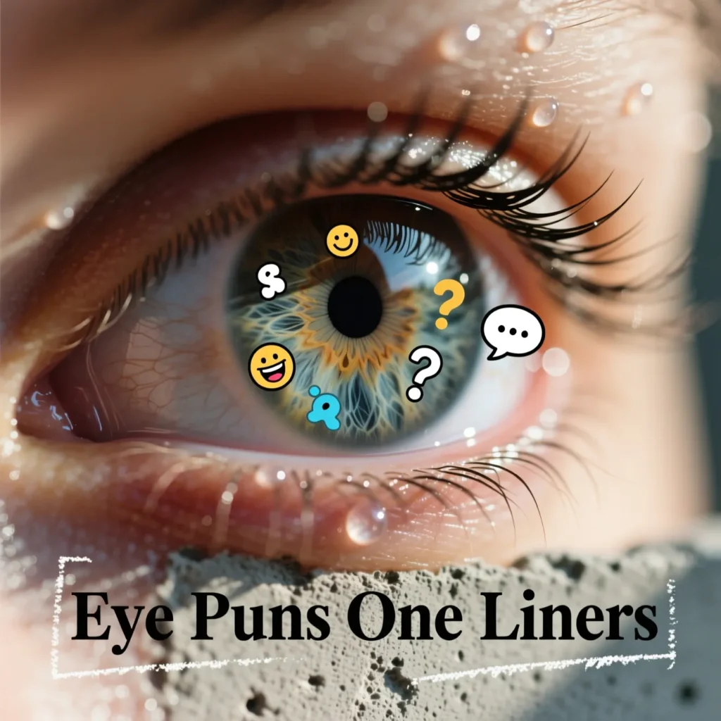 Eye Puns One Liners