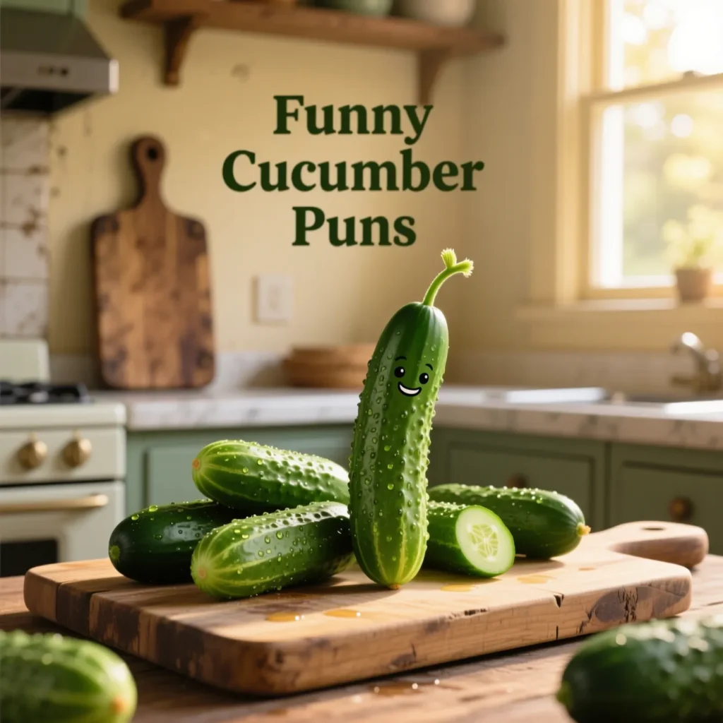 Funny Cucumber Puns