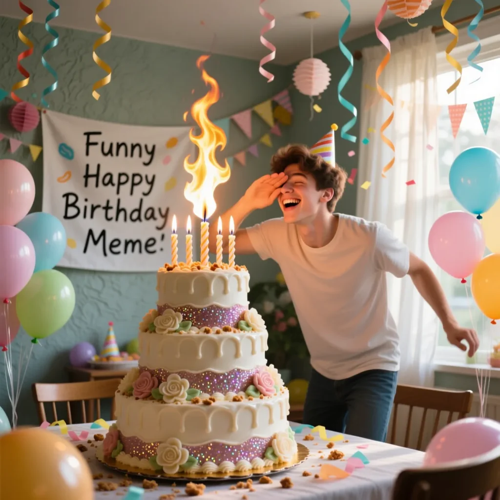 Funny Happy Birthday Meme GIF