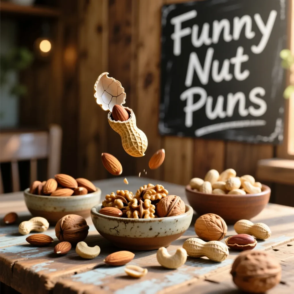 Funny Nut Puns