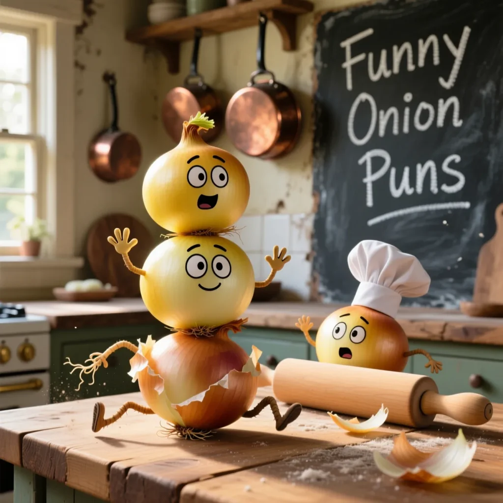 Funny Onion Puns