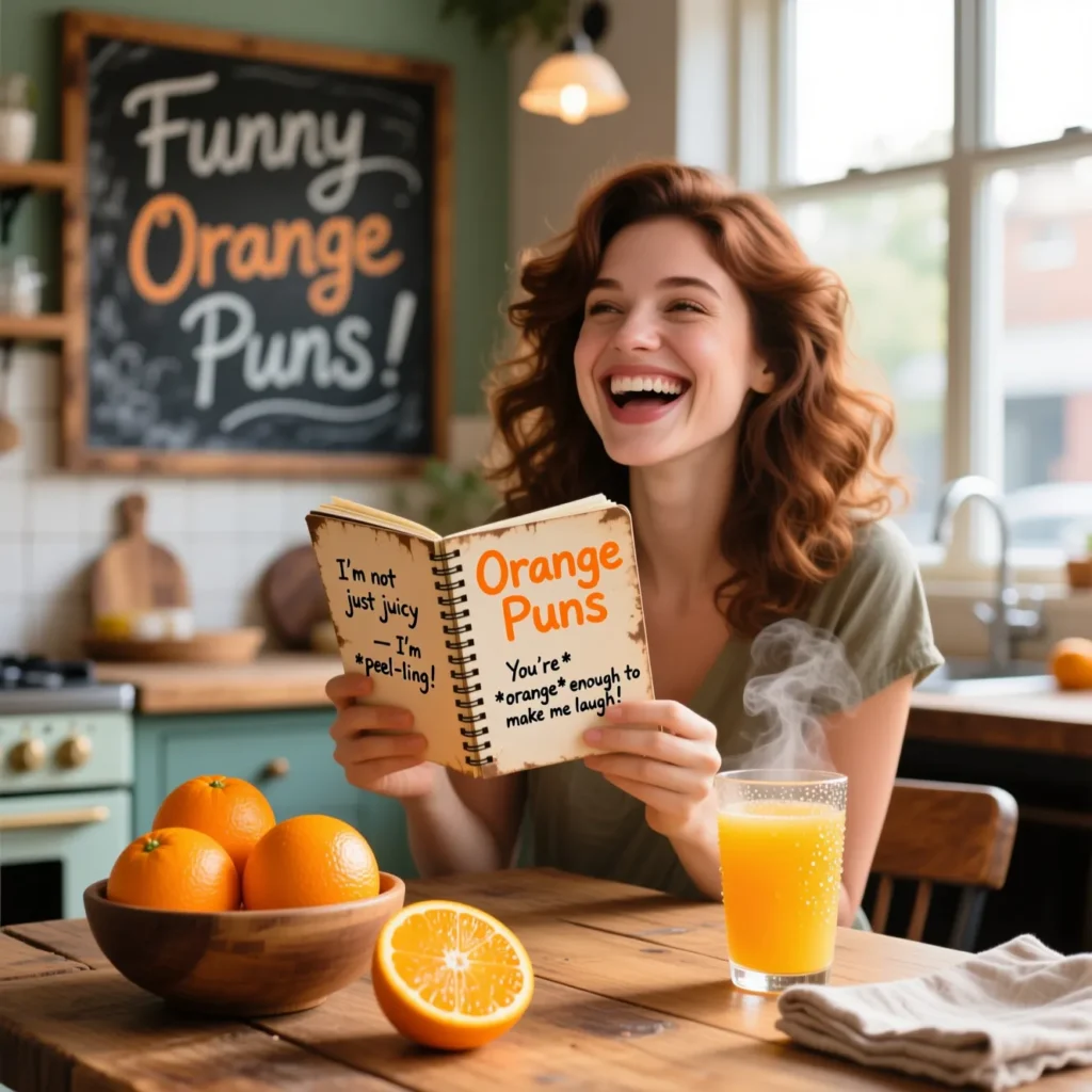 Funny Orange Puns