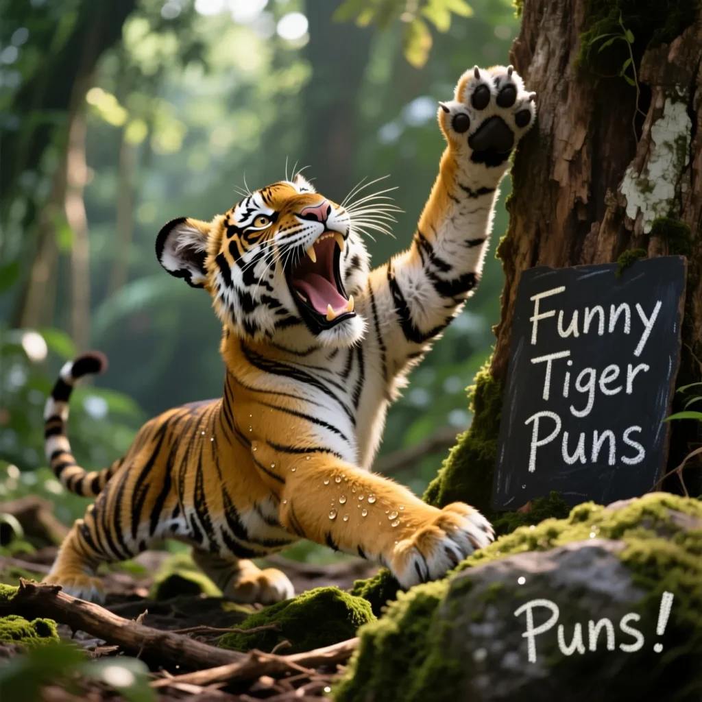 Funny Tiger Puns