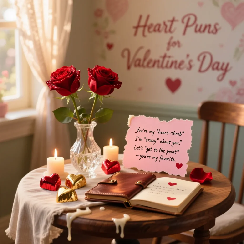 Heart Puns for Valentine’s Day