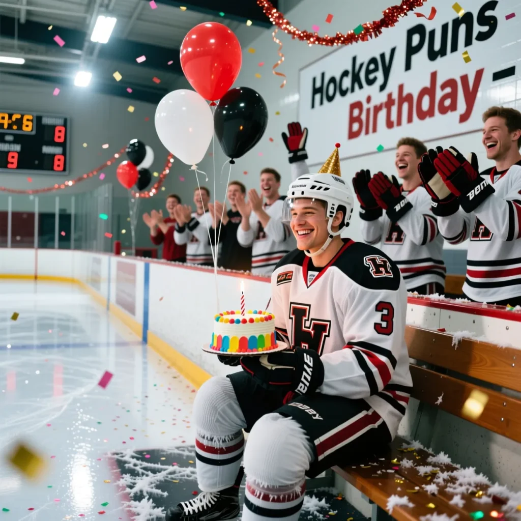 Hockey Puns Birthday