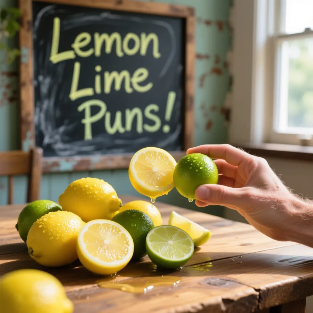 Lemon Lime Puns