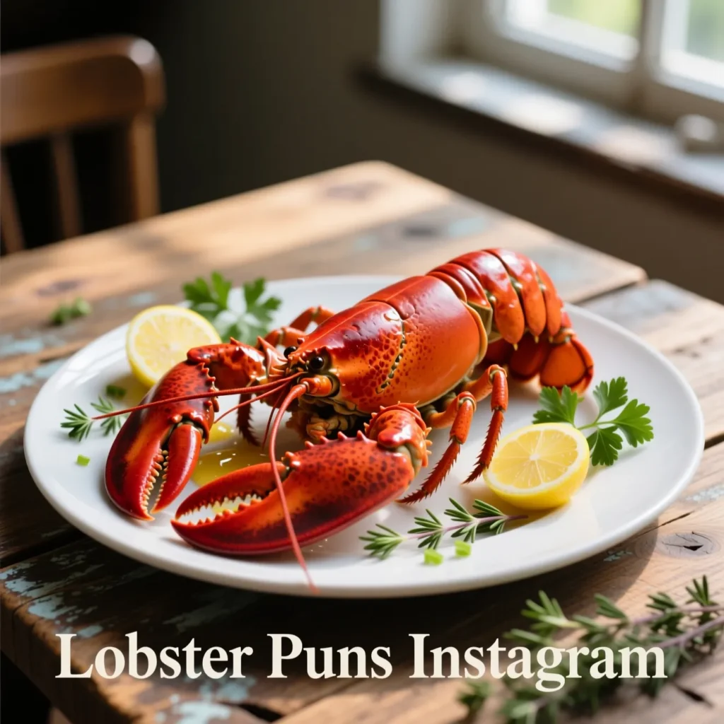 Lobster Puns Instagram