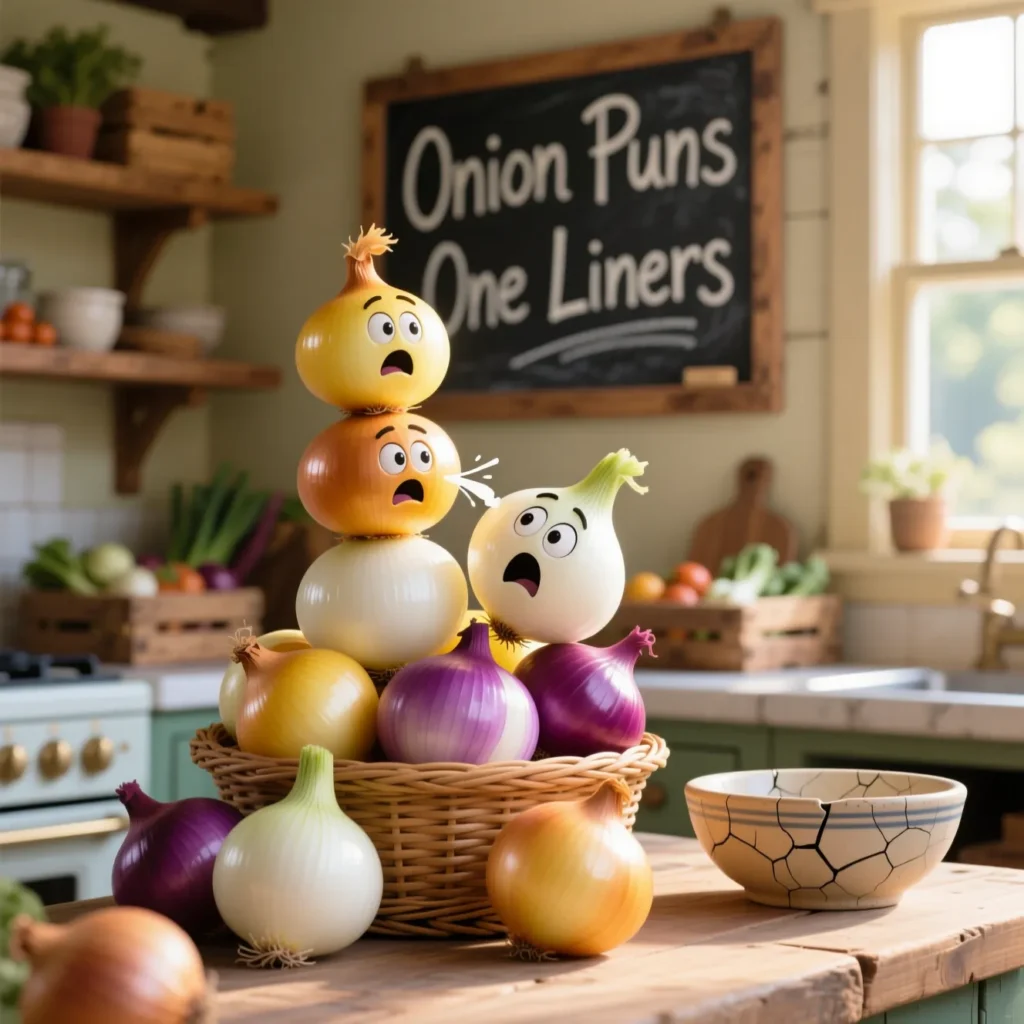 Onion Puns One Liners