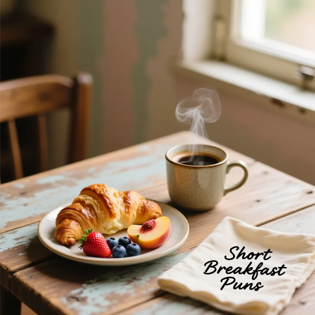 Short Breakfast Puns