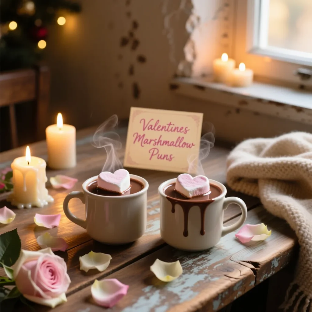 Valentines Marshmallow Puns