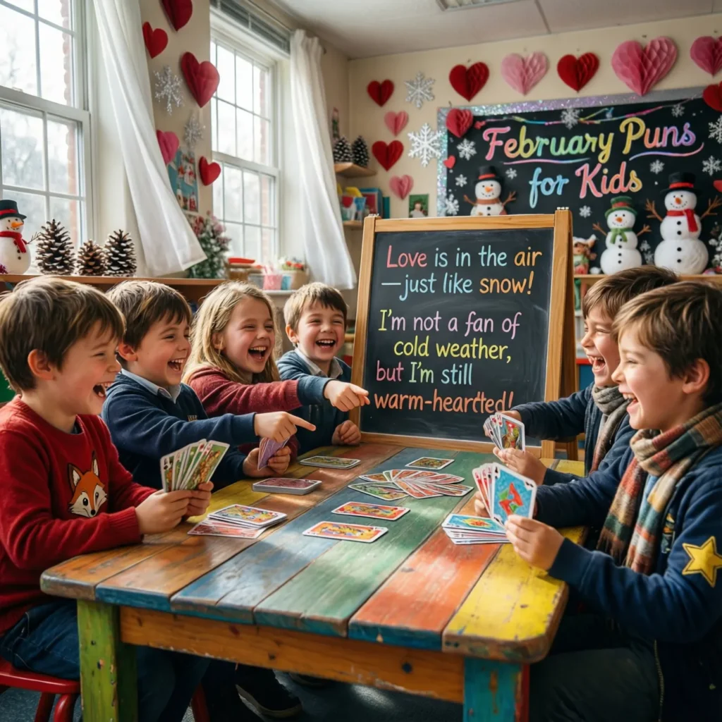 February Puns for Kids