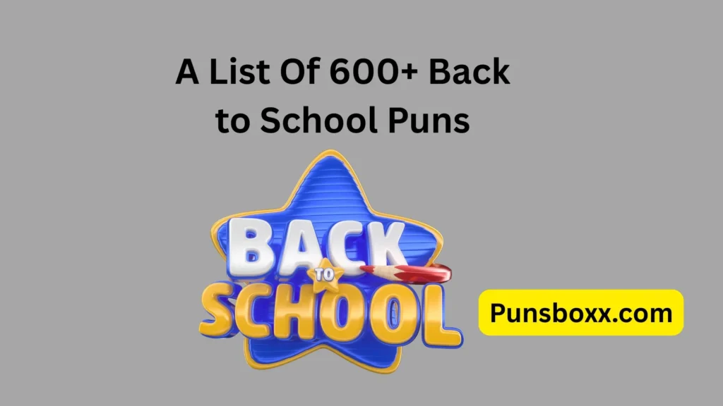 Back to School Puns