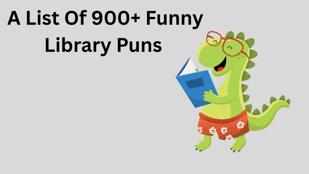 Funny Library Puns
