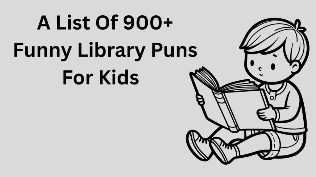 Library Puns for Kids