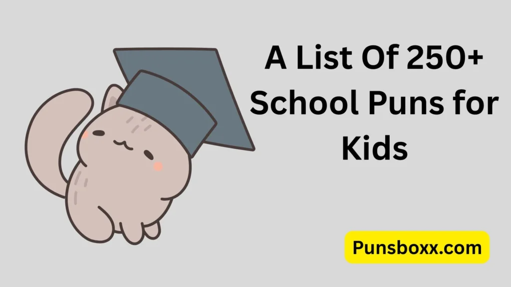 School Puns for Kids