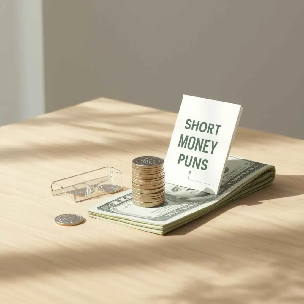 Short Money Puns
