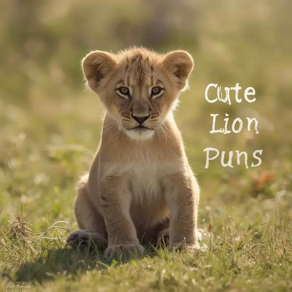 Cute Lion Puns