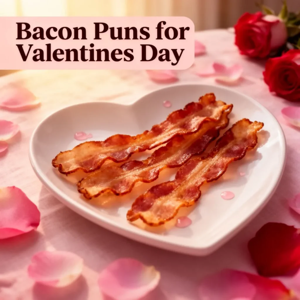 Bacon Puns for Valentines Day