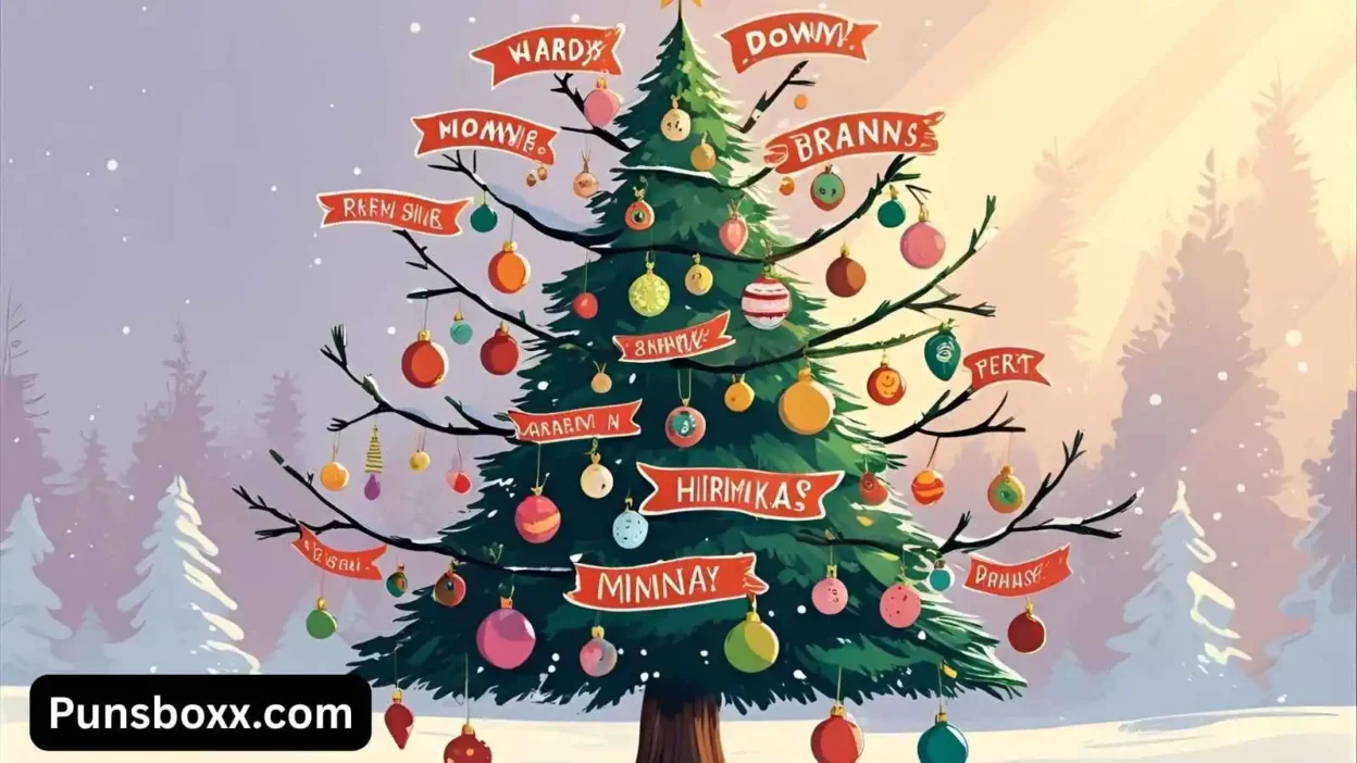 Christmas Tree Puns