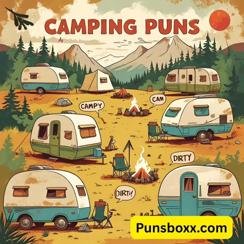 Dirty Camping Puns
