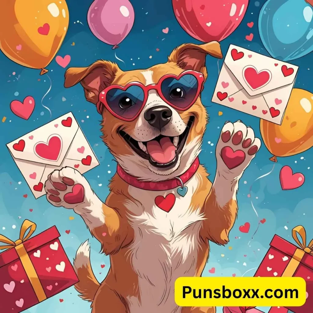 Funny Dog Valentines Day Puns