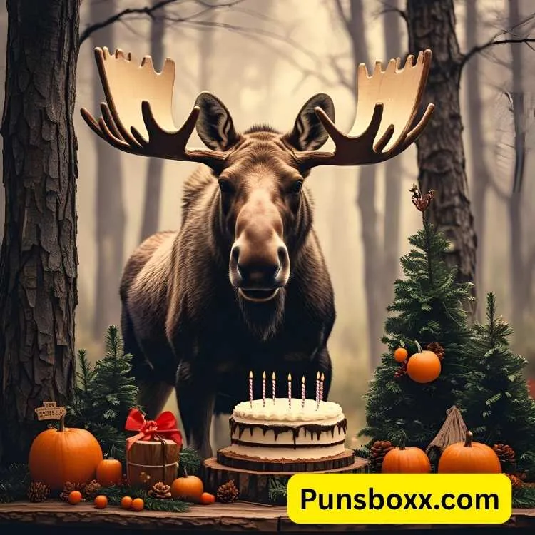 Moose Puns Birthday