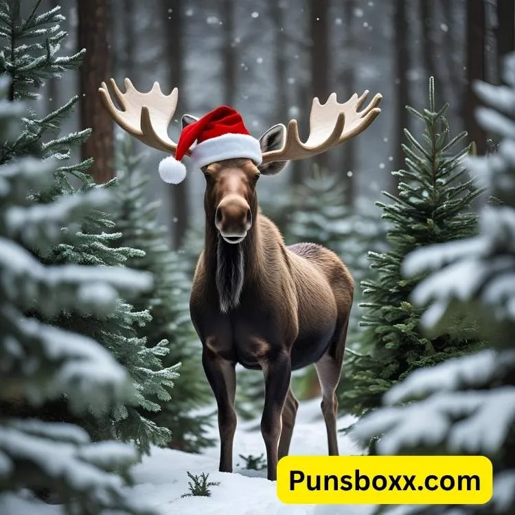Moose Puns for Christmas