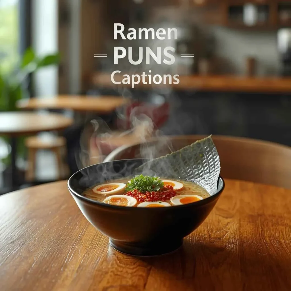 Ramen Puns Captions