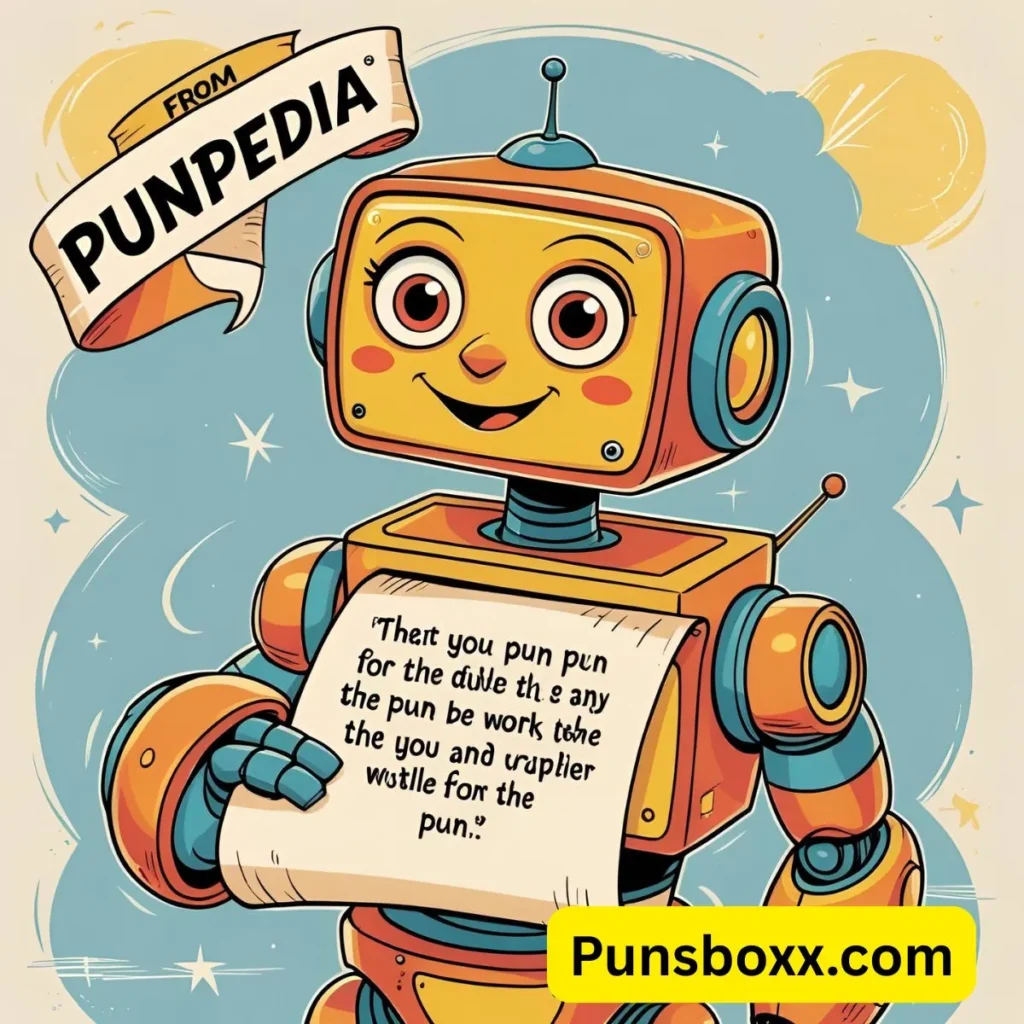Robot Puns Punpedia