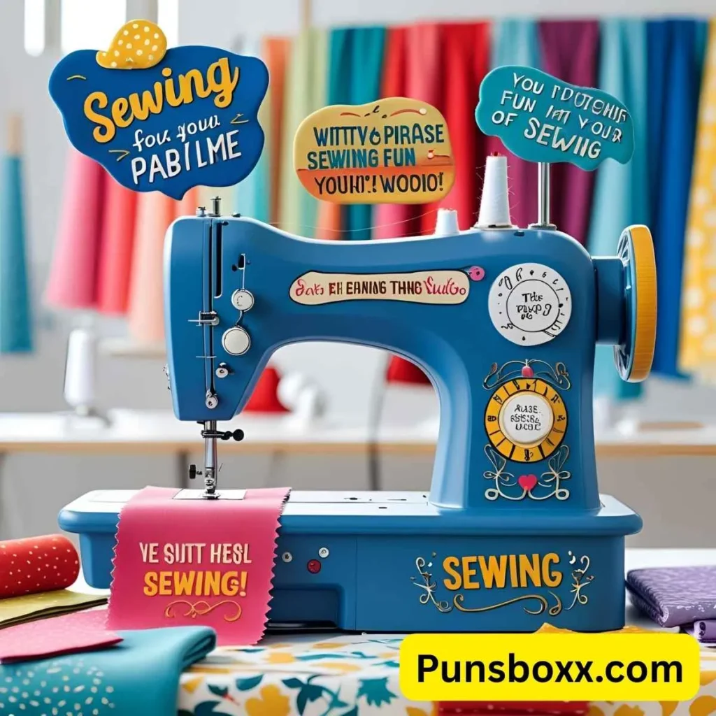 Sewing Puns One Liners