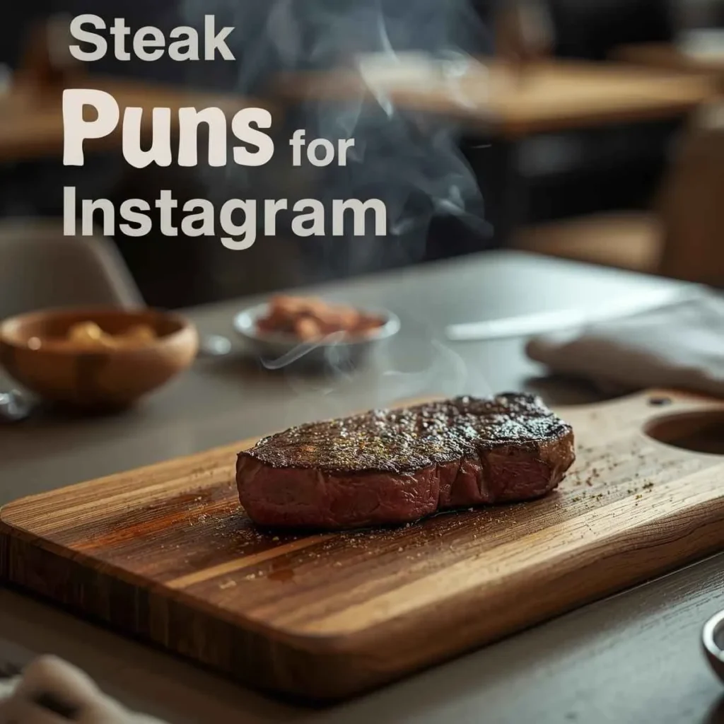 Steak Puns for Instagram