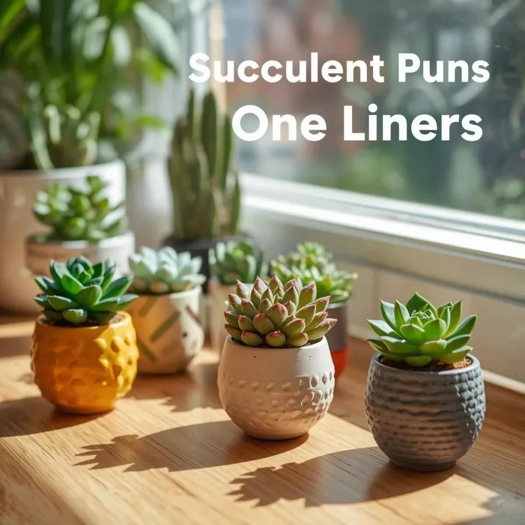 Succulent Puns One Liners