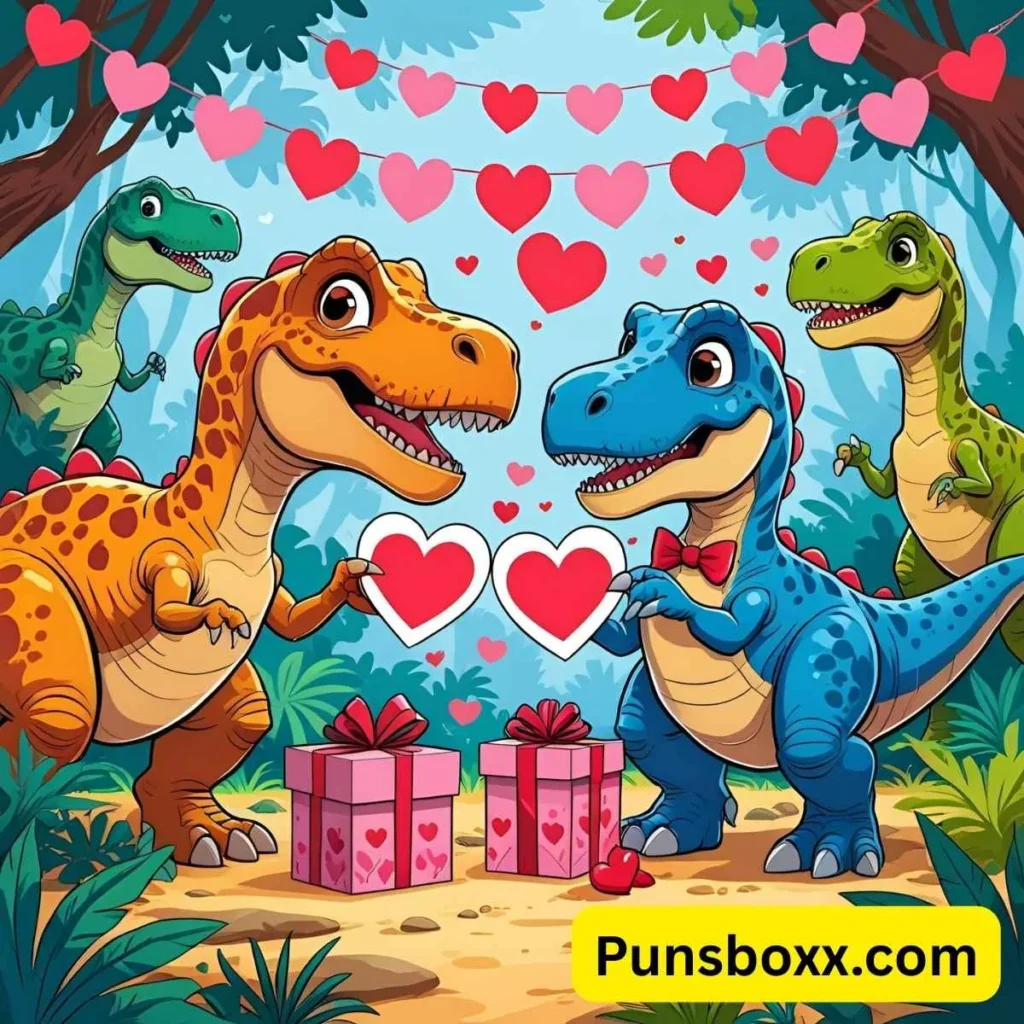 Valentines Dino Puns