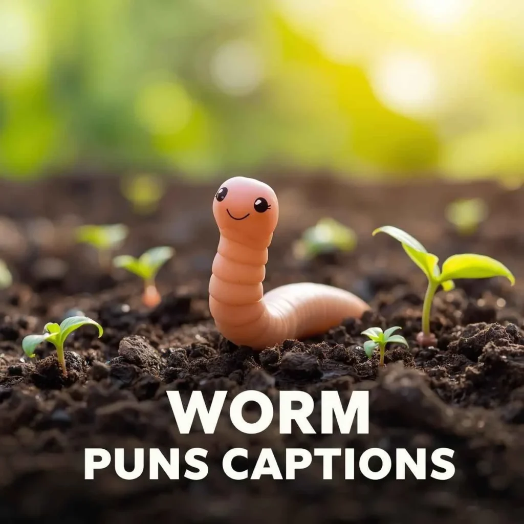Worm Puns Captions