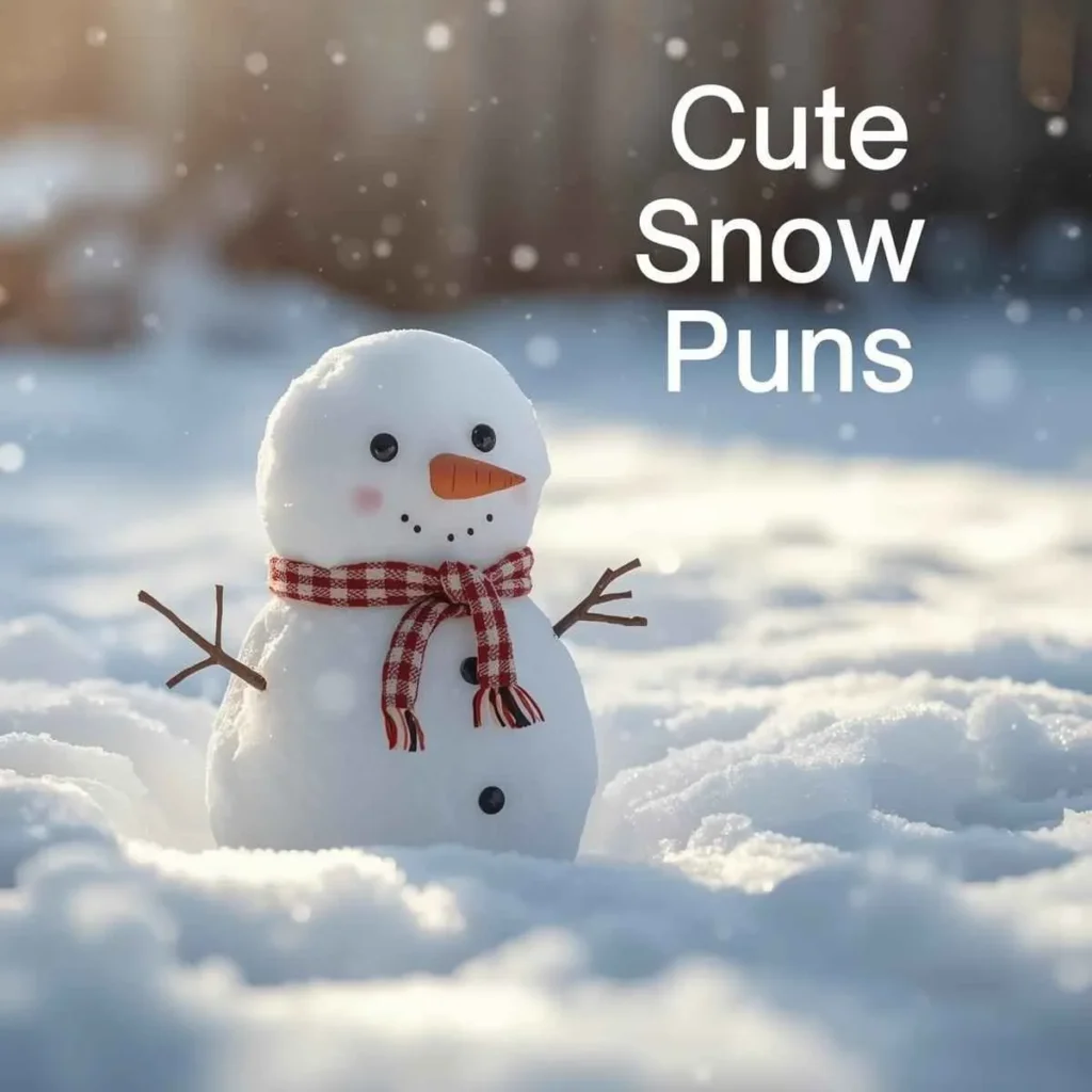 Cute Snow Puns