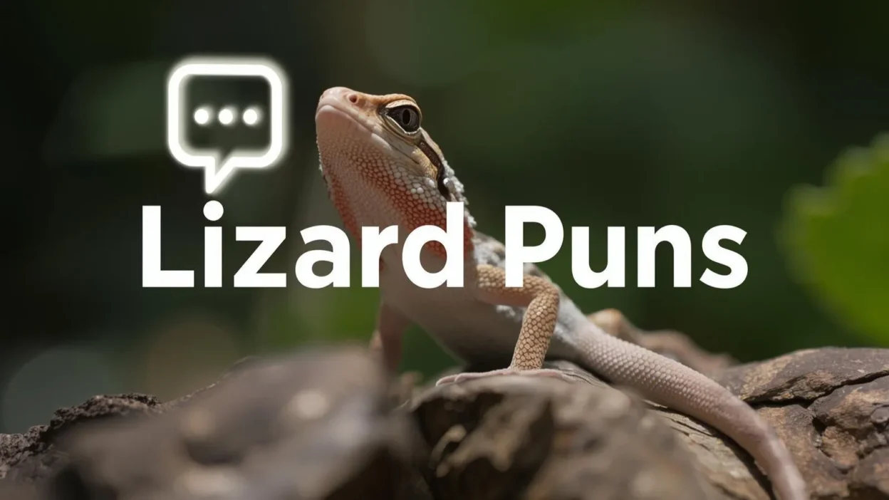 Lizard Puns
