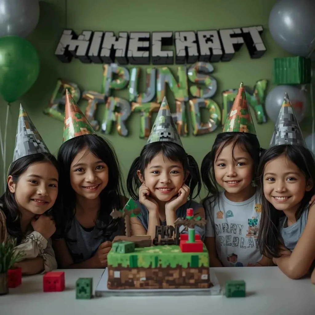 Minecraft Puns Birthday