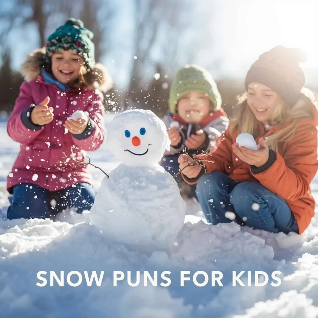 Snow Puns for Kids
