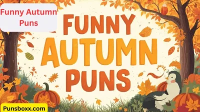 Funny Autumn Puns