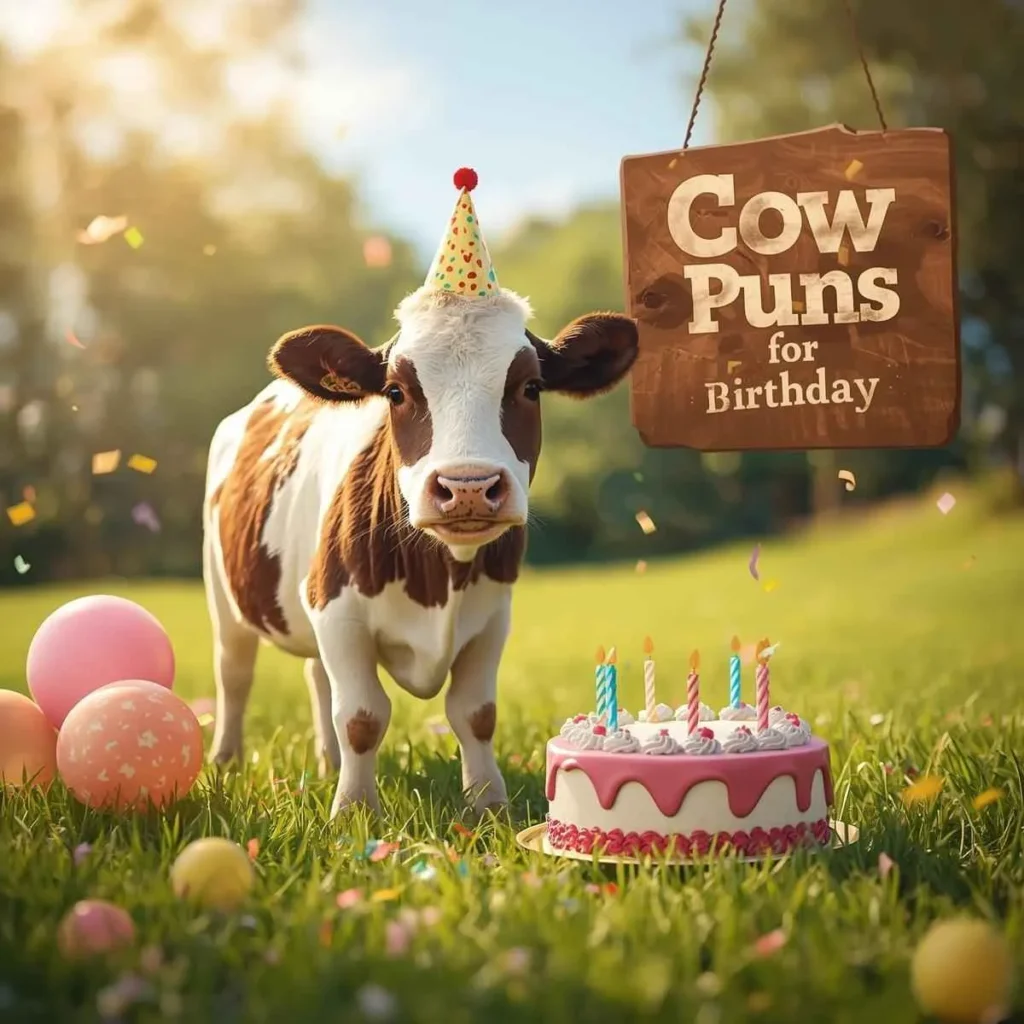 Cow Puns for Birthday
