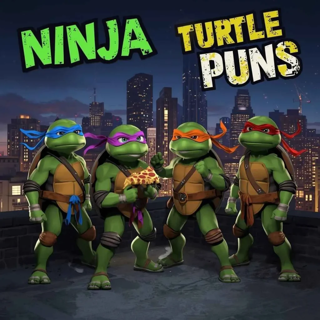 Ninja Turtle Puns 