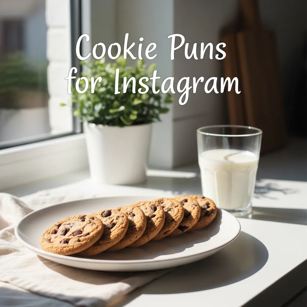 Cookie Puns for Instagram