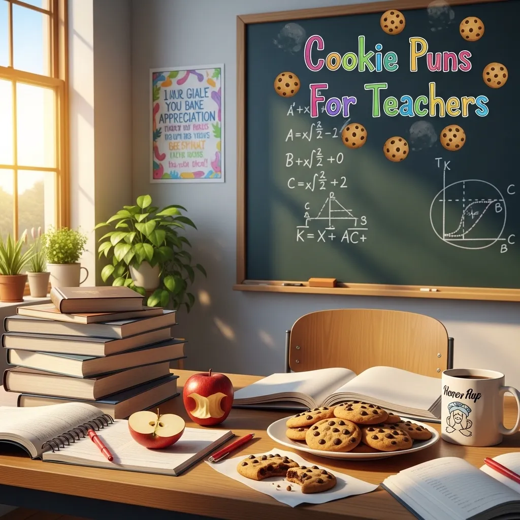 Cookie Puns For Teachers