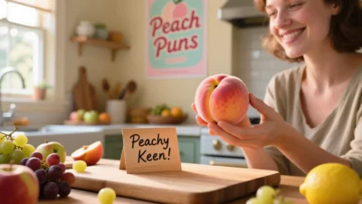 Peach Puns