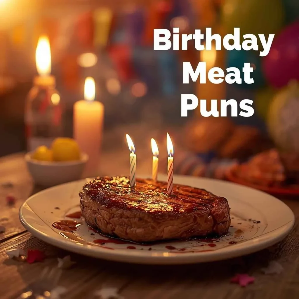 Birthday Meat Puns