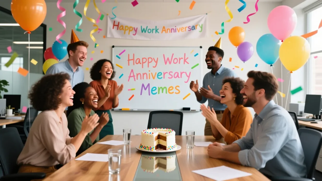 Happy Work Anniversary Memes